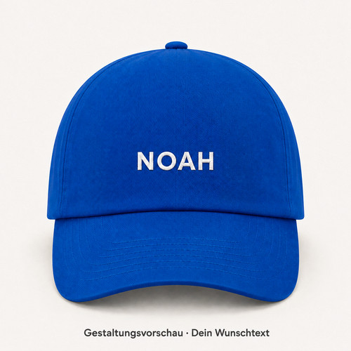 Kinder cap mit namen bestickt - cap,