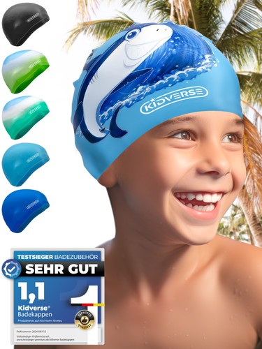 Kidverse badekappe jungen 12 - kidverse, 2-12