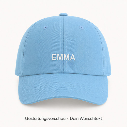 Kinder bio cap mit namen - bio,