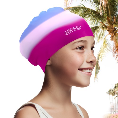 Kidverse badekappe mädchen - badekappe,